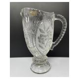 Bulgaria Lead Crystal Pitcher