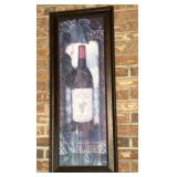 Framed Wine Art