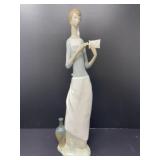 Lladro Girl with Letter