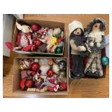 Christmas Ornaments and Carolers