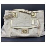 Coach Penelope Metallic and Gold Purse