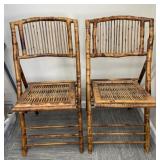 Bamboo Folding Chairs