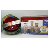 Mixing Bowls, Lock-Its Canisters