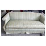 Green Stripe Henredon Couch