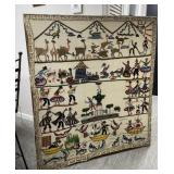 Peruvian Storyboard Woven Tapestry