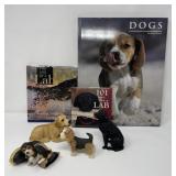 Dog Coffee Table Books and Figurines