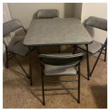 Card Table And Chairs