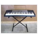 CASIO KEY LIGHTING ELECTRIC KEYBOARD WITH STAND