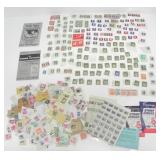 LARGE ASSORTMENT OF WORLDWIDE CIRCULATED STAMPS