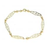 18KT GOLD BRACELET 3.85g