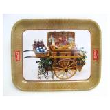 VINTAGE COCA-COLA PICNIC CART METAL TRAY