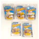 5 THE BEATLES YELLOW SUBMARINE HOT WHEELS