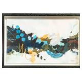 ANDREA SOOS ABSTRACT DECOR FRAMED ART PRINT