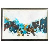 ANDREA SOOS ABSTRACT DECOR FRAMED ART PRINT