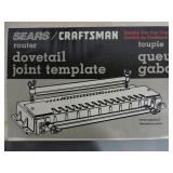 SEARS/CRAFTSMAN ROUTER DOVETAIL JOINT TEMPLATE