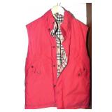 MENS BURBERRY REVERSIBLE VEST