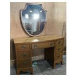 MALCOLM FURNITURE LADIES DRESSING TABLE W/MIRROR