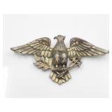 CORO SIGNED PATRIOTIC EAGLE BROOCH