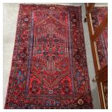 HAND KNOTTED RUG 78 X 48"