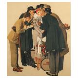 NORMAN ROCKWELL, SIGNED, HOLLYWOOD STARLET