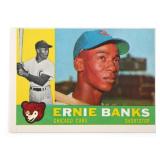 1960 TOPPS #10 ERNIE BANKS BASEBALL CARD