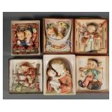 (6) HUMMEL WALL PLAQUES 125 126 92 93 165 48/II