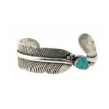 D Chavez Yellowhorse Sterling Navajo Bracelet