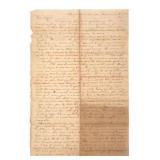 Civil War Confederate Letter, Seven Days Battle