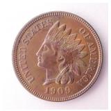 1909-S INDIAN HEAD PENNY 1C