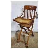 Antique High Chair/Stroller