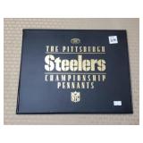 The Pittsburgh Steelers Championship Pennants