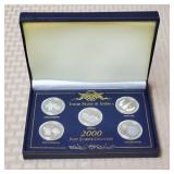 2000 USA State Quarter Collection in Case