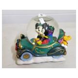 Mickey Mouse Cart Xmas Snowglobe