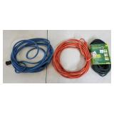 Lot of Assorted Extension Cords