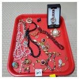 Grouping of Costume Jewelry