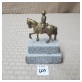 4 3/4" H Soldier Riding Horseback