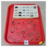 Grouping of Costume Jewelry Rings