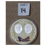 Our Heros & Our Flags American Mint Proof Token