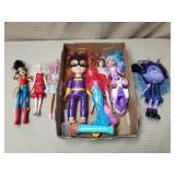 Lot of Assorted Dolls & Toys