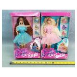 2- Locket Surprise Barbie Dolls