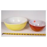 7" - 10.5" Pyrex Mixing Bowls