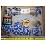 Vintage Bus Badges, Tokens, Belt Buckles, & More