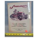 8ï¿½x11" Tin Steelcraft Sign