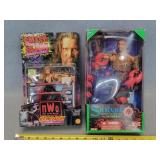 NWO Wrestler & Sinbad Figures