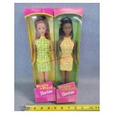 2- Pretty in Plaid Barbies