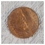 1867 2 Cent Piece - VG