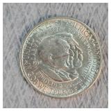 1954 - S Booker Washington Silver Half Dollar