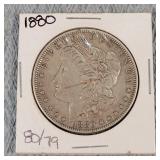 1880 Morgan Silver Dollar