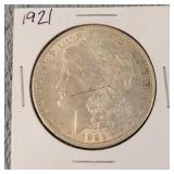 1921 Morgan Silver Dollar