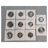 Proof / Cameo Coins 6- Quarters / 5- Dimes